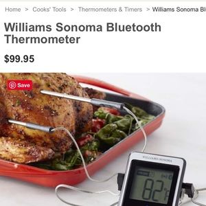 William and sonoma bluetooth thermometer